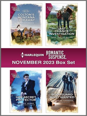 cover image of Harlequin Romantic Suspense November 2023--Box Set